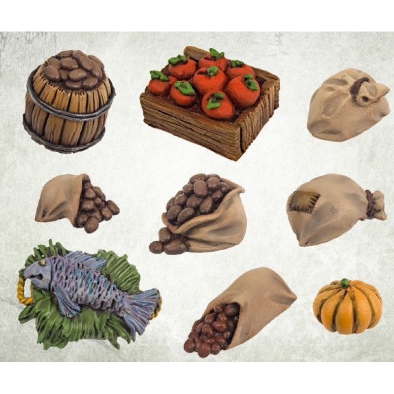 Fantasy Town Marketplace Set 1