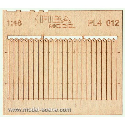 42mm Holed Point Board Fence