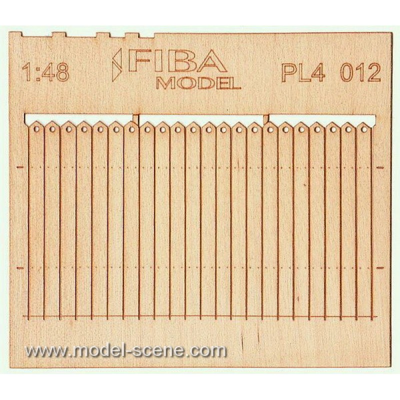 42mm Holed Point Board Fence