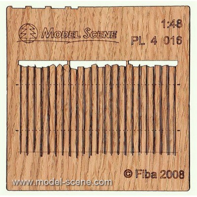 Undulating Board Fence