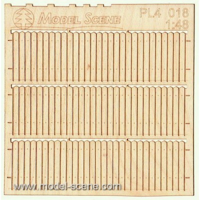 20mm Picket Fence