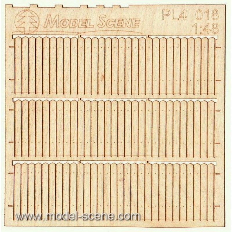 20mm Picket Fence