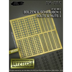 Brass Etch Bolts and Nuts