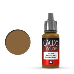 Game Color Leather Brown