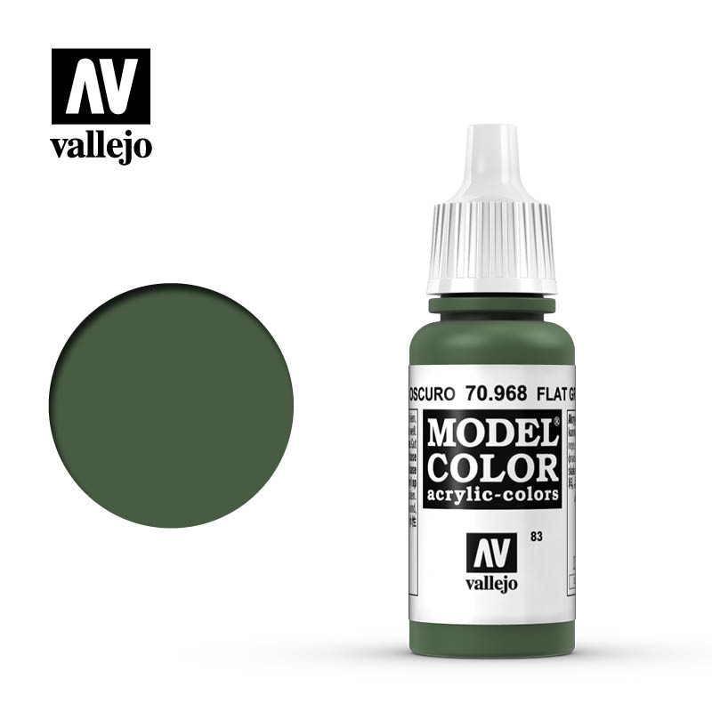 Model Color Flat Green