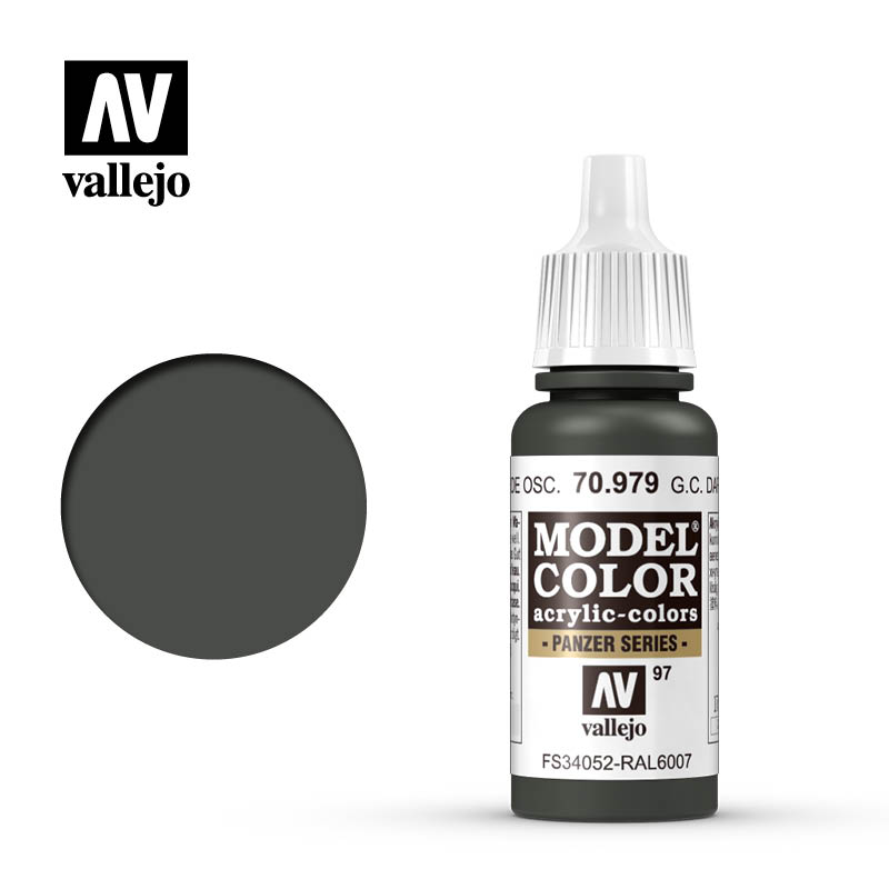 Model Color German Camoflauge Dark Green Model Color German Camoflauge Dark Green