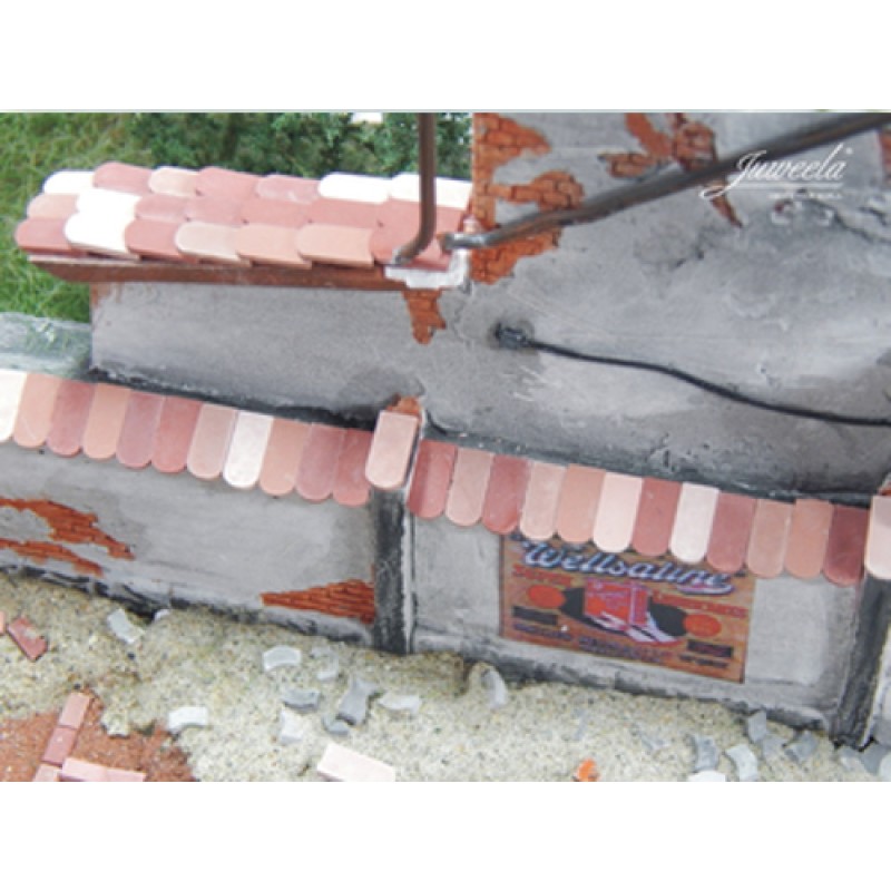 Dark Red Brick Tiles