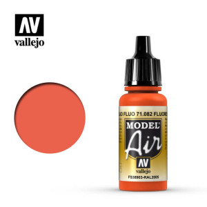  Vallejo Model Air: Flourescent Red