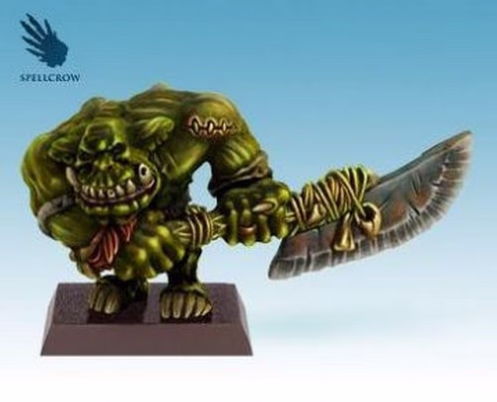 Black Orc with 2 Handed Blade