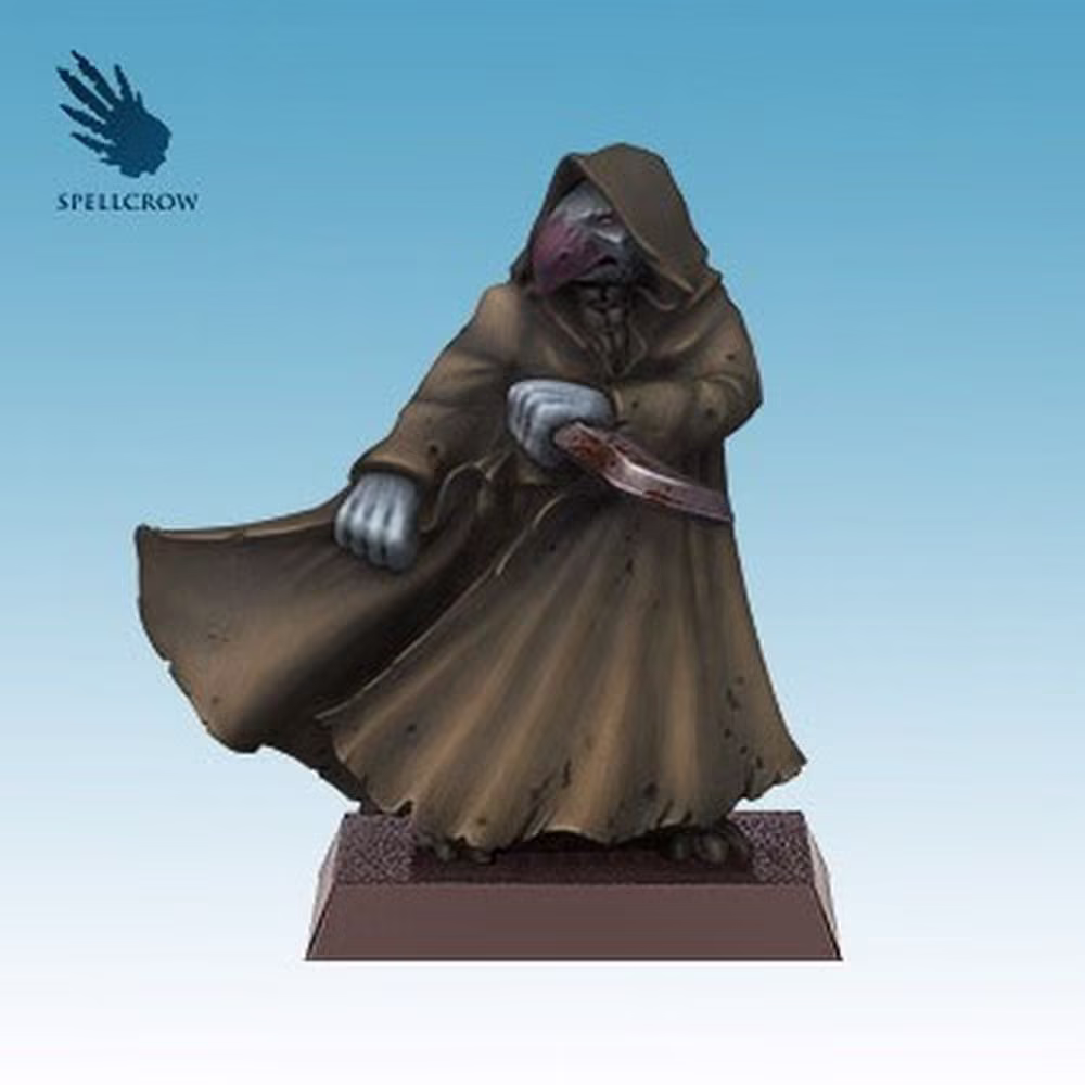 Vorak with Knife